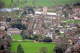 Wells havadan panoraması