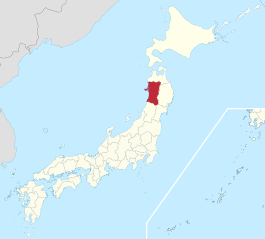 Akita Prefecture in Japan