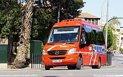 R17 en la Glorieta de España (Murcia), junio de 2021