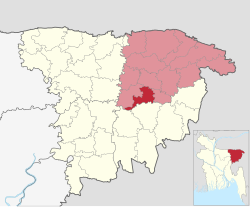 Location of Balaganj