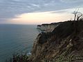 Staggering Cliffs looking north from Canoa