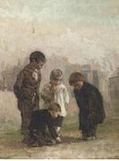 A Game of Marbles(1876)