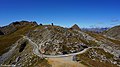 Vista dall'alto sul Colle Fauniera