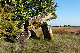 The Dolmen of Fontenaille, in Champigny-le-Sec