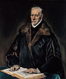 Le Greco, Portrait de Francisco de Pisa, vers 1610-1614.