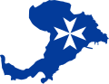 Flag map of Amalfi