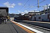 Southbound view from Platform 2 at Footscray