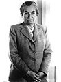 Gabriela Mistral (Chile), primera latinoamericana en obtener el Premio Nobel de Literatura, en 1945.