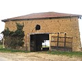 Costruzione in pisé a Treigneux, comune d'Hauterives, Dipartimento della Drôme, Francia.