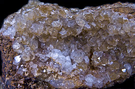 Hémimorphite Vieille Montagne Belgique (3,5 × 2,2 cm)