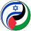 Israel/Palestine (hybrid emblem)