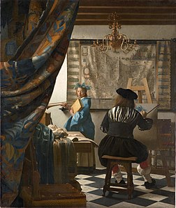 The Art of Painting, by Johannes Vermeer