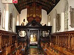 Jesus College, Chapel, North Range