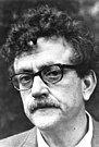 A photograph of Kurt Vonnegut
