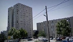 Residential buildings in La Castellane