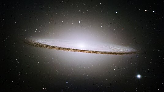 Sombrero Galaxy, by the NASA/ESA/Hubble Heritage Team