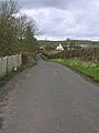 The Mill Vennel looking towards the Carmel Bridge.