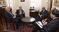 ראש הממשלה נתניהו בפגישה עם היועץ לביטחון לאומי של ארצות הברית, ג'ון בולטון בירושלים, 2018