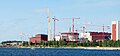 Image 127Olkiluoto 3 under construction in 2009. It was the first EPR, a modernized PWR design, to start construction. (from Nuclear power)