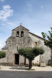 The church of Saint-Yrieix, in Saint-Yrieix-sous-Aixe