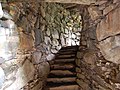 Broch of Dun Troddan, Scotland, internal stairs