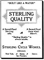 Sterling Cycle Works – Chicago 1897