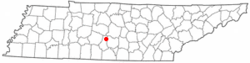 Location in Marshall County and the state of تنسی.