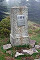 Am höchsten Punkt der Oberlausitz: Tafelstein im Isergebirge (1072 m)