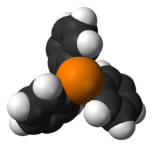 Space-filling structure of PPh3