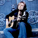 Van Morrison plays his Martin D-28 dreadnought in 1971/1972 (image used for cover of his 1972 album "Saint Dominic's Preview")