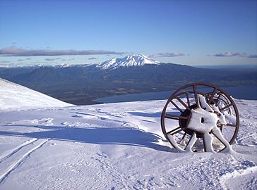 From Osorno volcano (July 28, 2006).