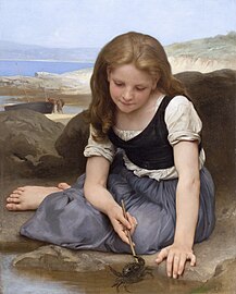Le Crabe by William-Adolphe Bouguereau, 1869