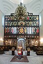 Interior of the church (Novgorod icon painting)