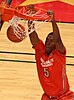 Kevon Looney dunking basketball in 2014