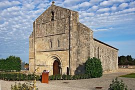 The church of Notre Dame in Les Alleuds