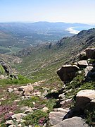 Vista de Carnota desde O Pindo.