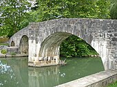 Photographie du pont romain.