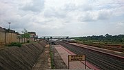 Basukinath railway station platform view