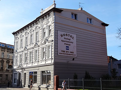 Facade on Świętojańska street