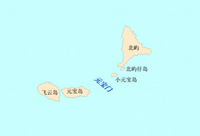 Location of 北屿仔岛