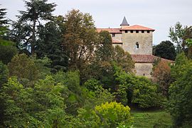 The château in Crampagna
