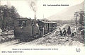Locomotive du Chemin de fer à crémaillère de Chamonix au Montenvers