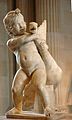 ילד תופס אווז, העתק שיש רומי, מוזיאון הלובר, פריז