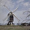 Front view of the windmill De Akkermolen