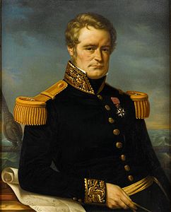 Portrait du contre-amiral Jules Dumont d'Urville (1846), Versailles, musée de l'Histoire de France.