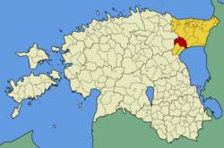 Tudulinna Parish within Ida-Viru County.