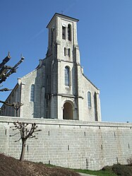 The church of Miribel-les-Échelles