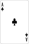 Ace of clubs