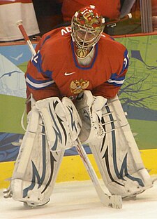 Jevgeni Nabokov talviolympialaisissa 2010.