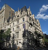 Felix M. Warburg House, 92nd Street and Fifth Avenue, now the Jewish Museum (1906–08)
